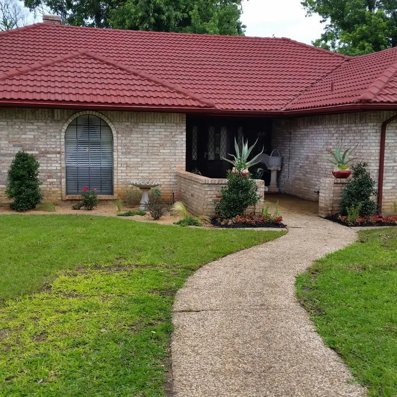 Front yard after renovation